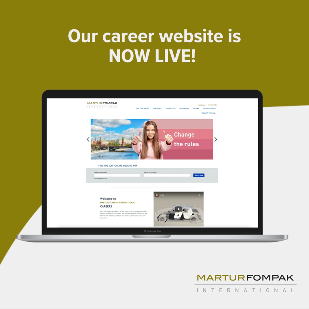 Our New Career Site Is Active