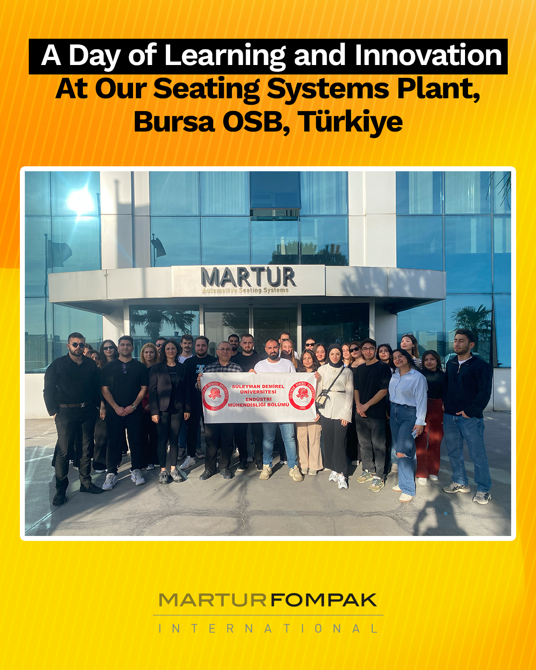 Süleyman Demirel University Technical Visit