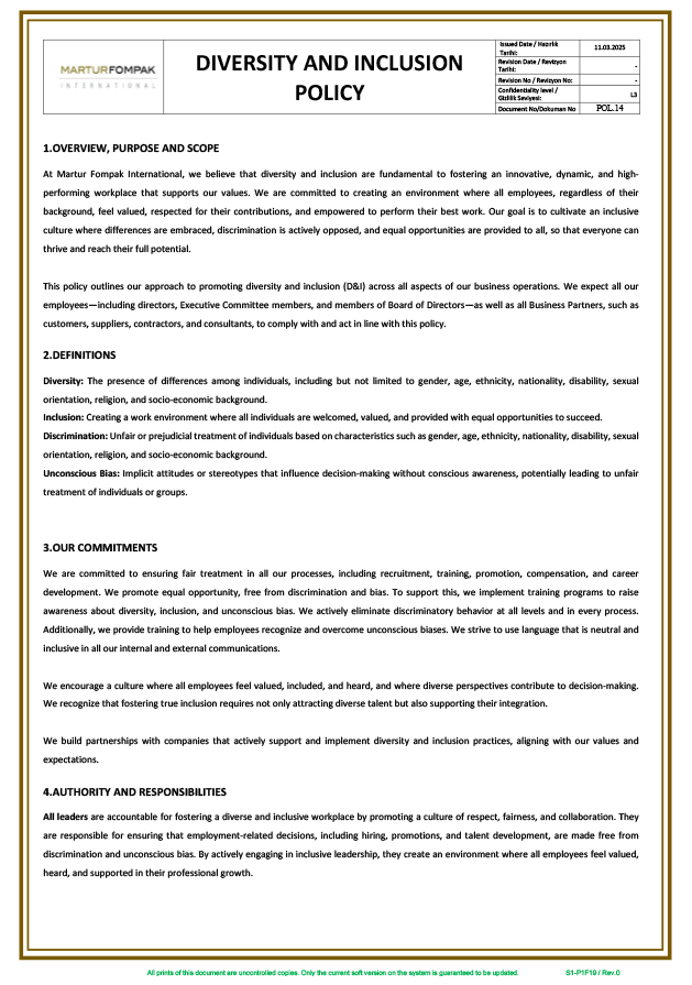 Responsible Sourcing and Conflict Minerals Policy